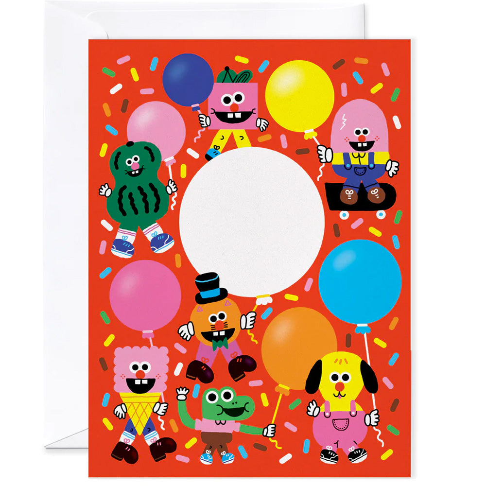 Gros / Big Party Giant Greeting Card – Collage Collage
