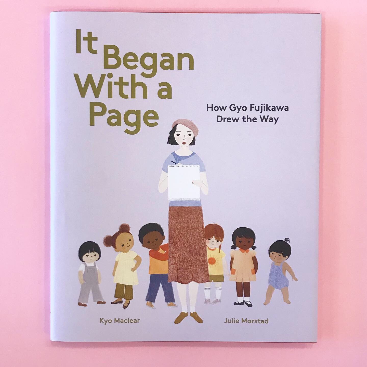 It Began With A Page by Kyo Maclear Illustrated by Julie Morstad