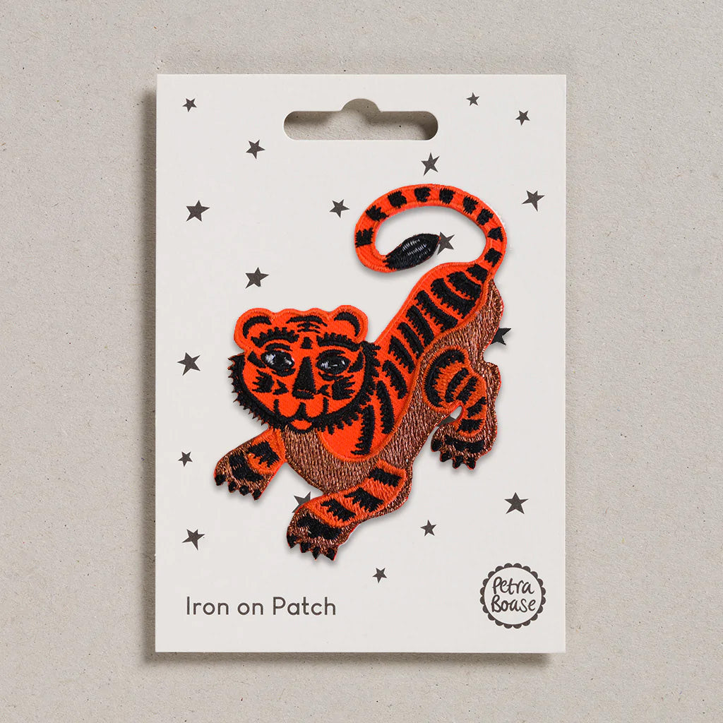 Crouching Tiger Iron on Patch