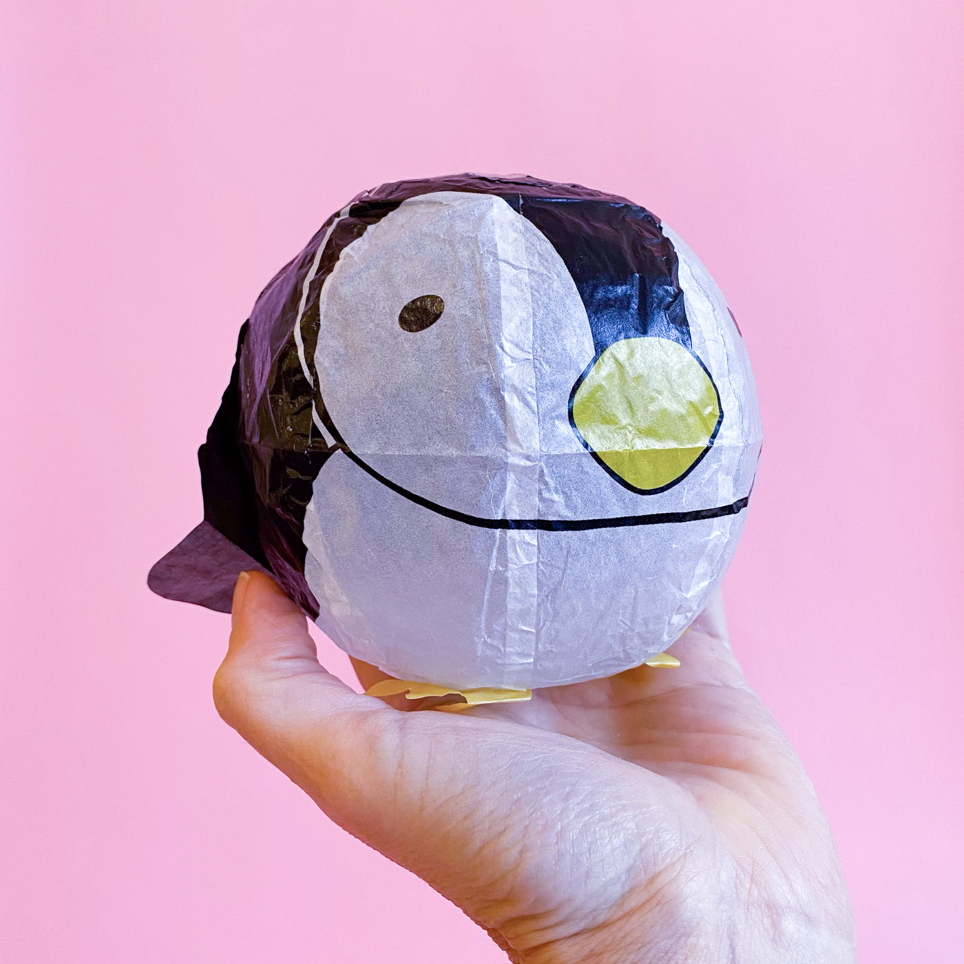 Penguin Japanese Paper Ball Balloon by Petra Boase