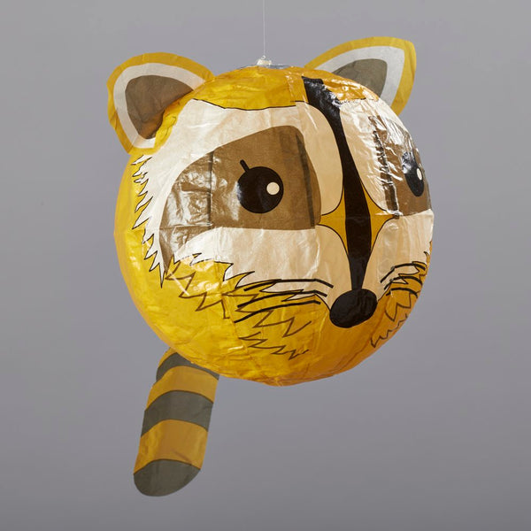 Raccoon Japanese Paper Ball Balloon by Petra Boase