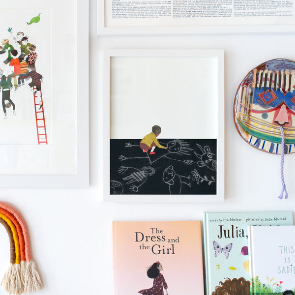 Julie Morstad – How To Make Friends Print