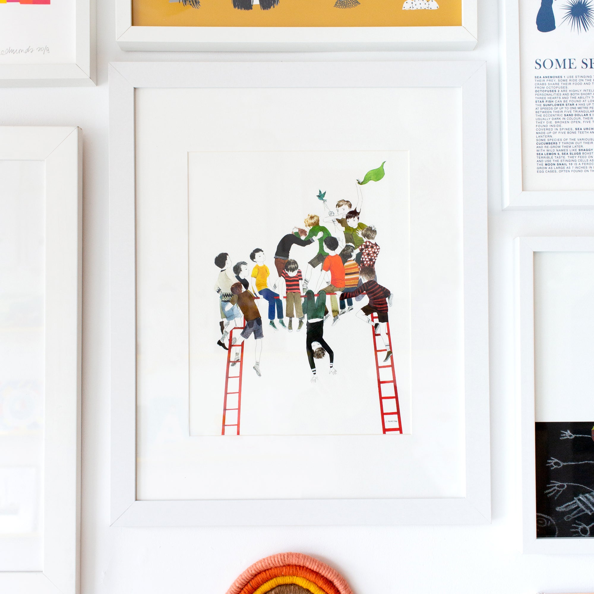 Julie Morstad – Green Flag Print