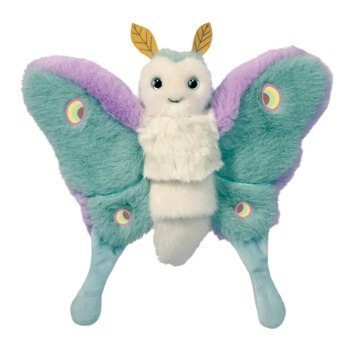 Juniper Luna Moth Puppet Stuffed Animal