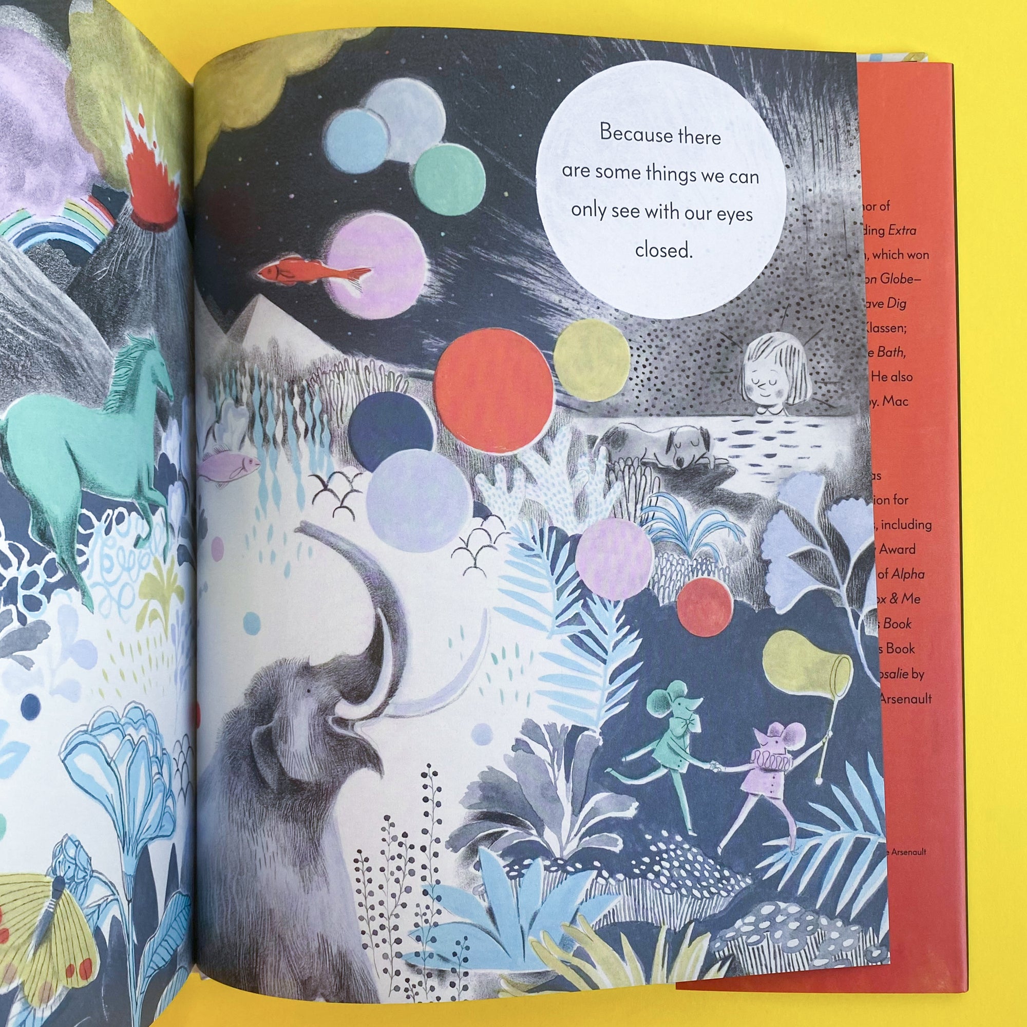 Just Because by Mac Barnett and Isabelle Arsenault