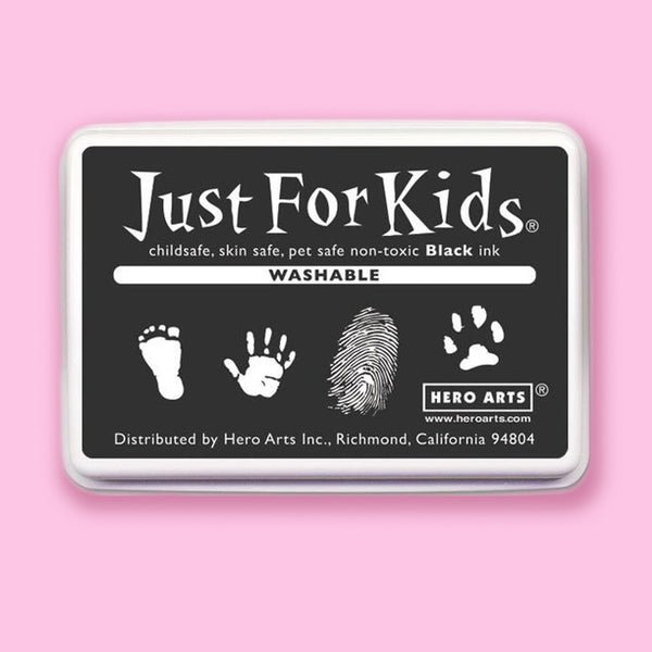 Just For Kids - Washable Black Ink Pad