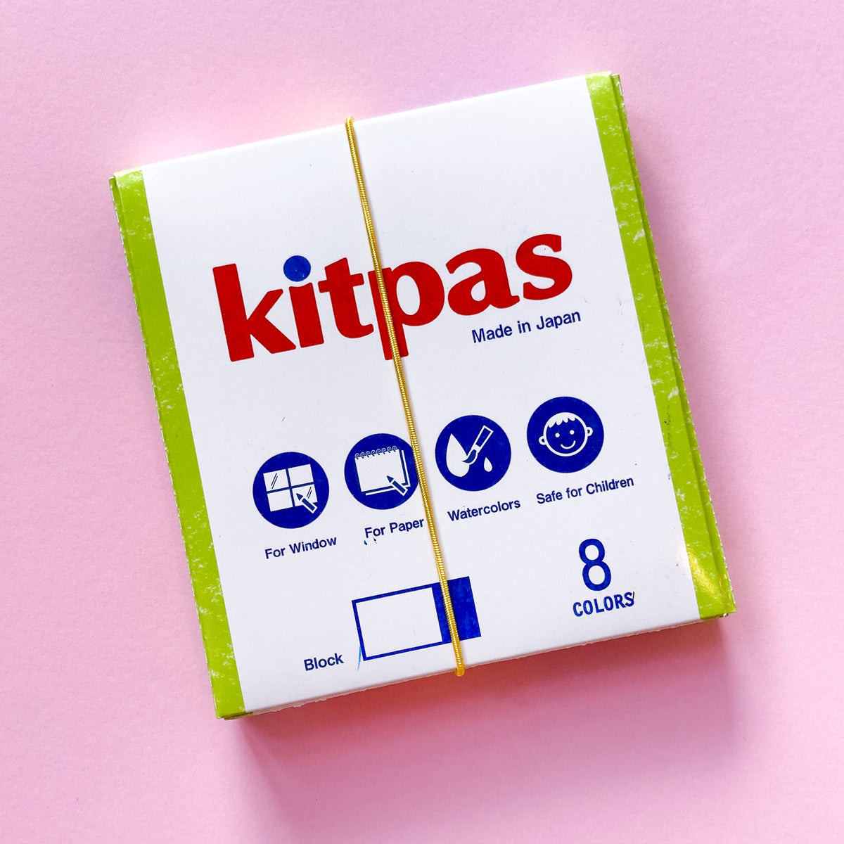 Kitpas Block Crayons - 8 Colors – Collage Collage