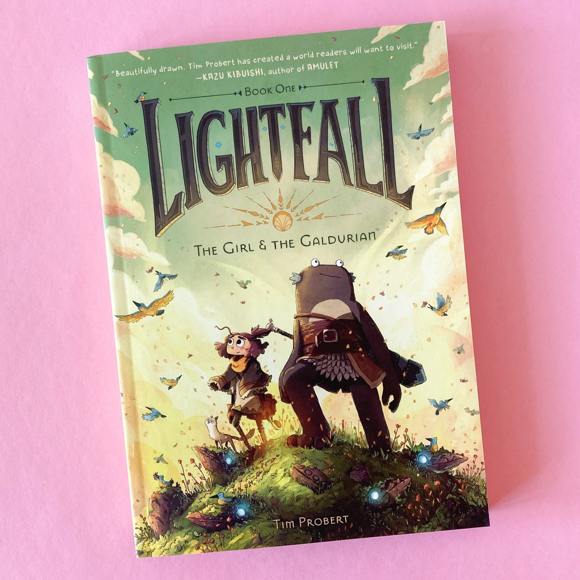Lightfall: The Girl &amp; the Galdurian by Tim Probert