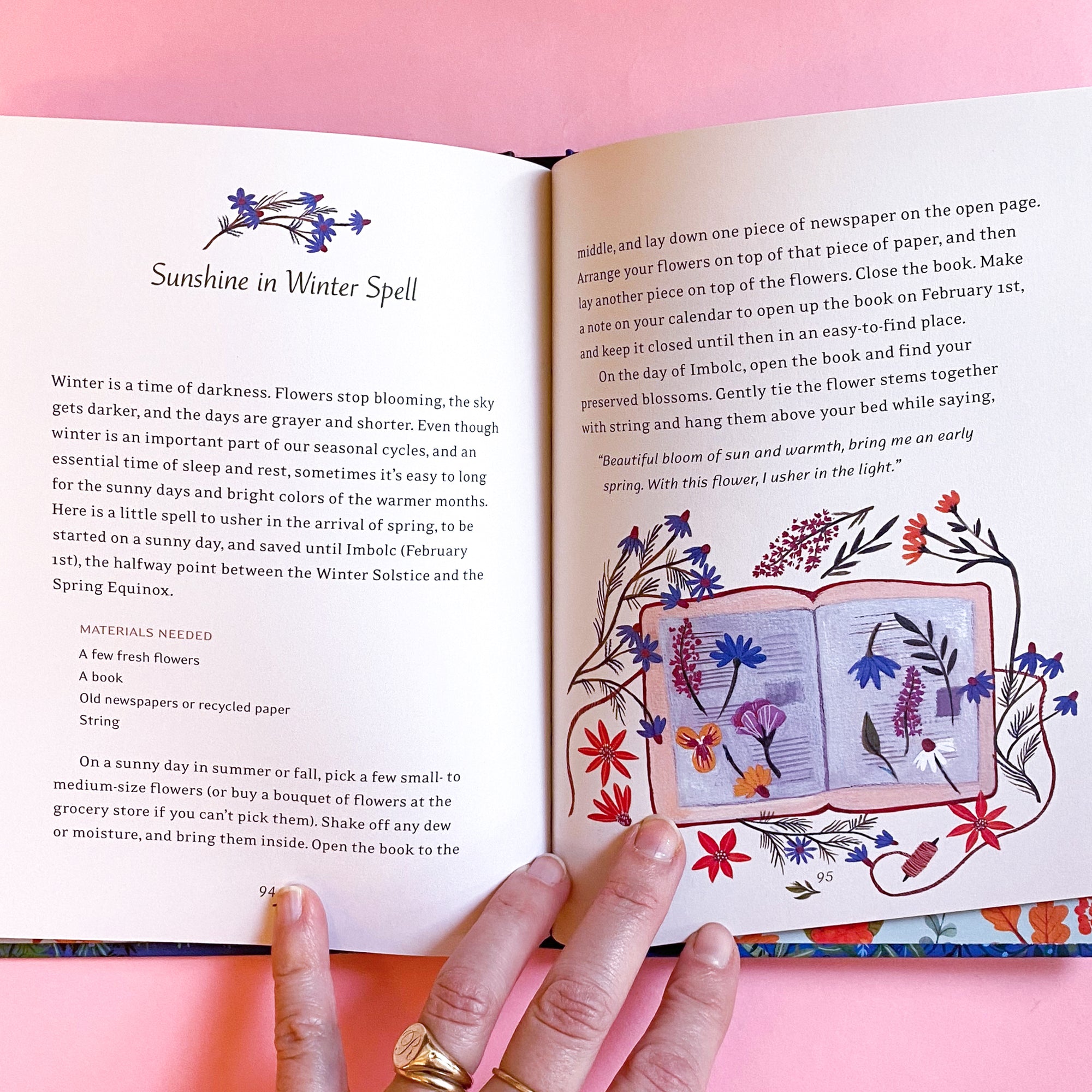 The Little Witch's Book of Spells by Ariel Kusby and Olga Baumert