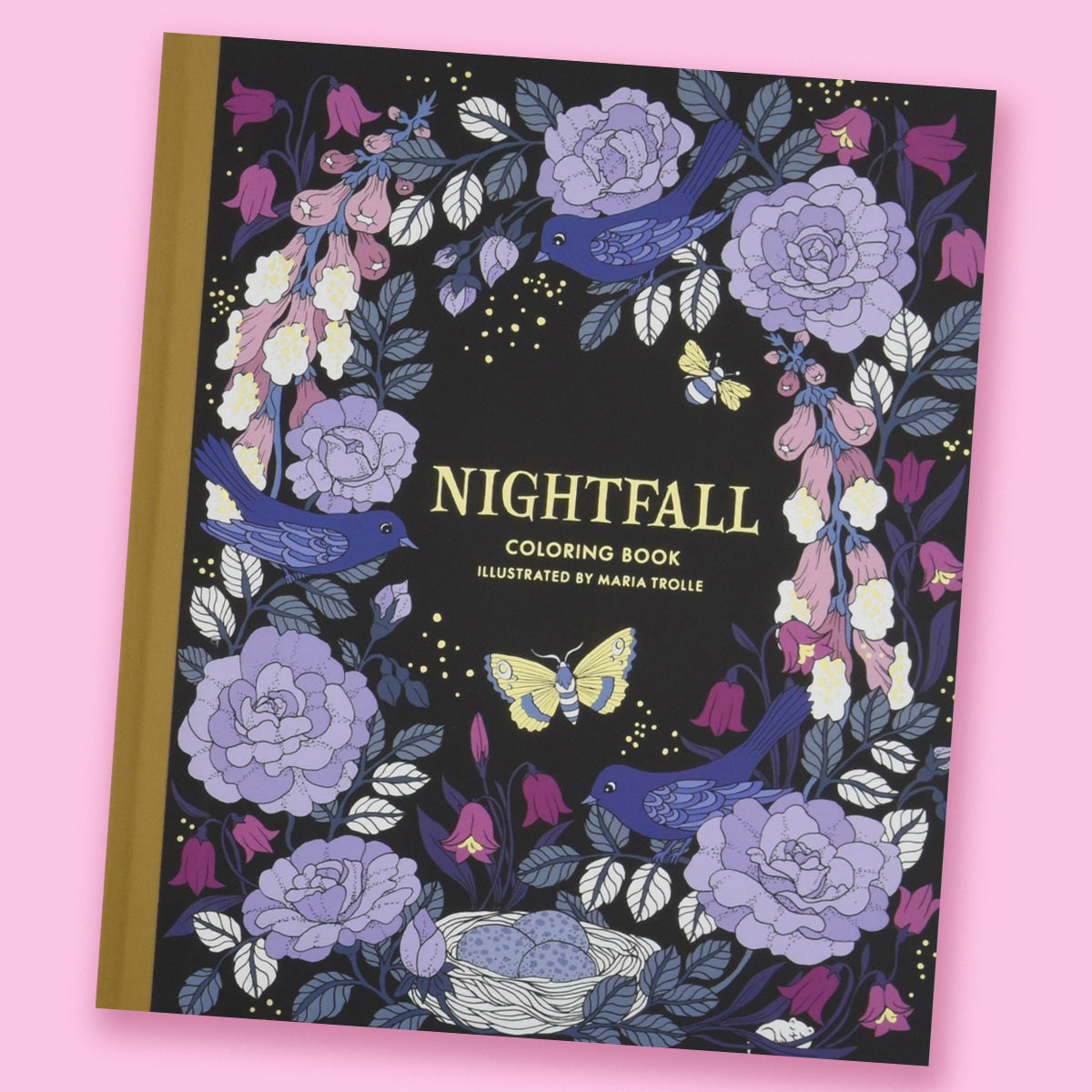Nightfall Coloring Book: Originally Published in Sweden as "Skymningstimman" by Maria Trolle