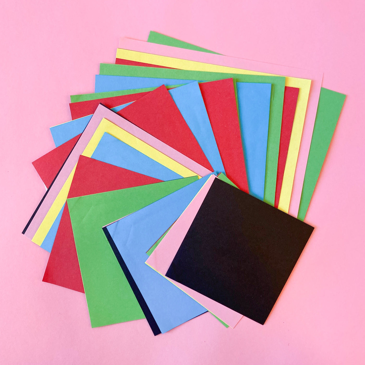 Origami Paper in Bright Colors