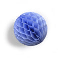 Honeycomb paper ball decoration in lilac color and 4" in size by petra boase