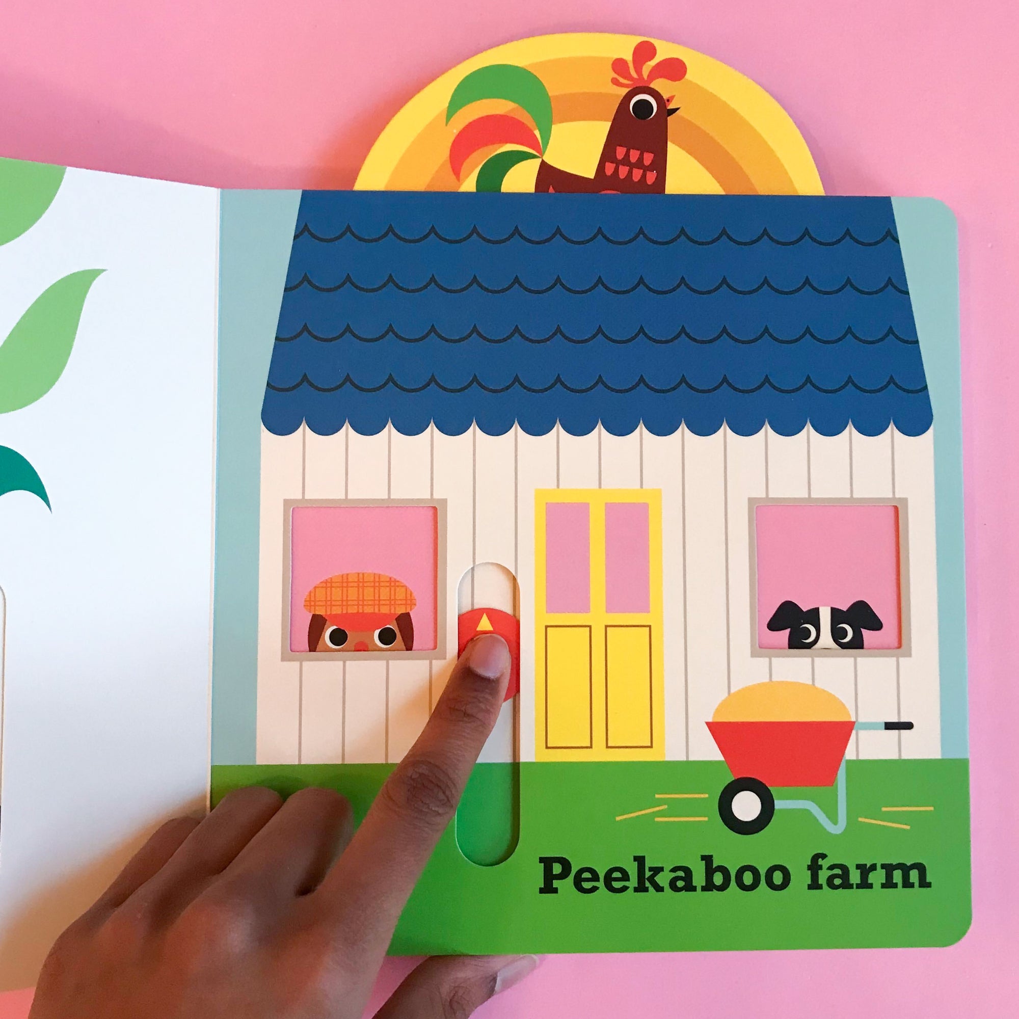 Peekaboo: Farm by Camilla Reid and Ingela P Arrhenius