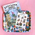 Phoebe Wahl - Patchwork Gnomes Large Rectangle Tray
