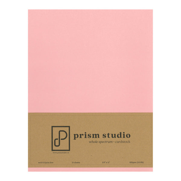 Prism Studio Heavyweight Cardstock, Azalea - 10 Sheets, 8.5"x11"