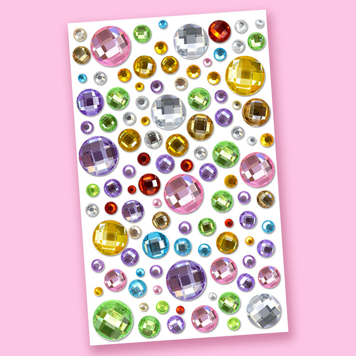 Rainbow Jewel Stickers – Collage Collage