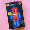 Robot 50 Piece Shaped Character Puzzle