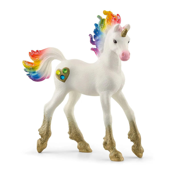 Schleich bayala Rainbow Love Unicorn Foal Toy Figurine