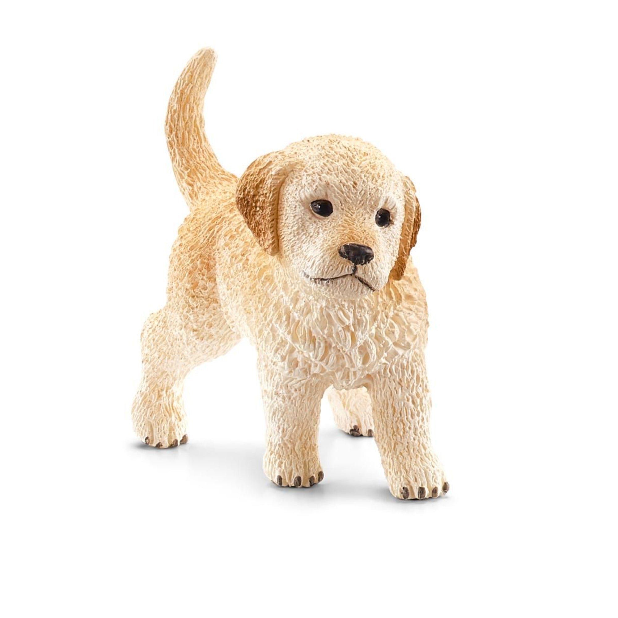 Schleich Farm World Golden Retriever Puppy Toy Figurine