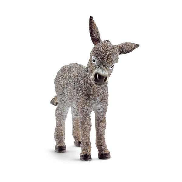 Schleich Farm World Donkey Foal Toy Figurine