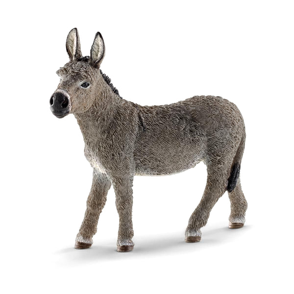 Schleich Farm World Donkey Toy Figurine