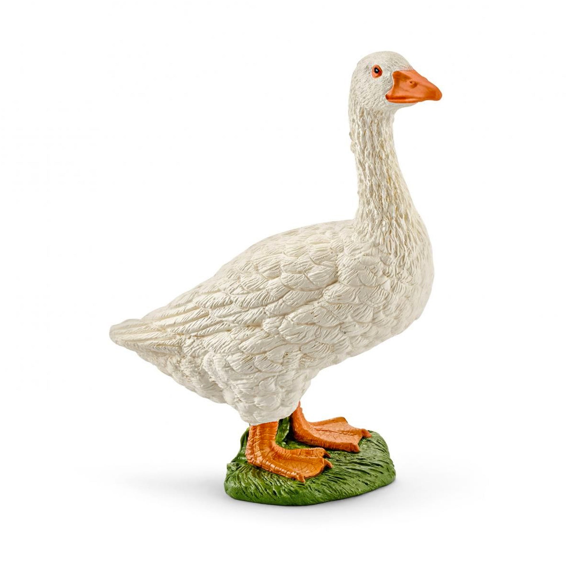 Schleich Farm World Goose Toy Figurine