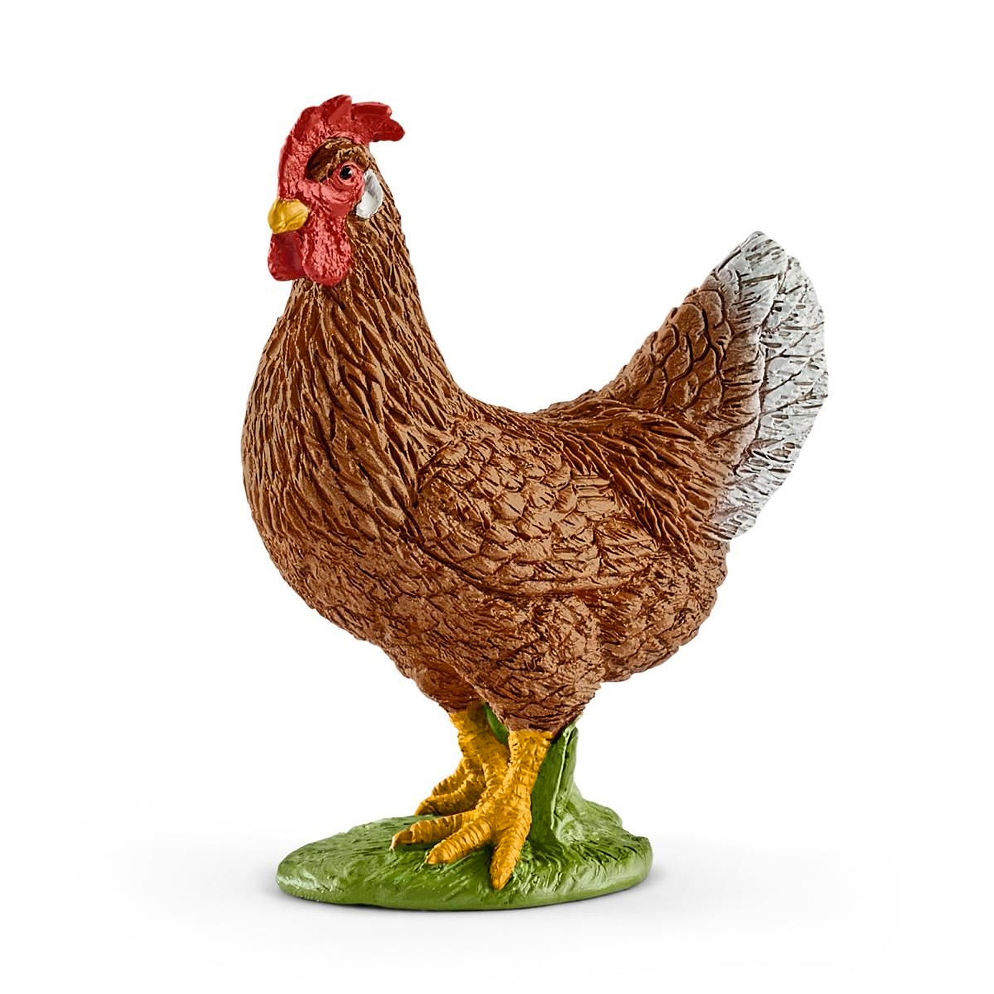 Schleich Farm World Hen Toy Figurine