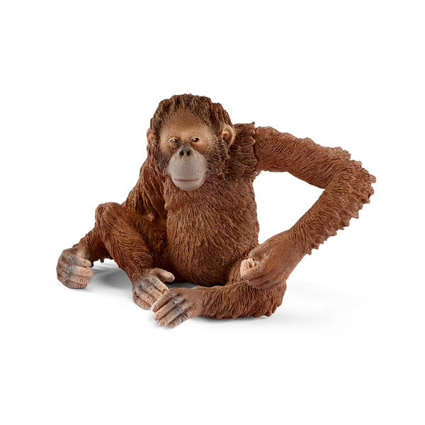 Schleich Wild Life Orangutan Female Toy Figurine