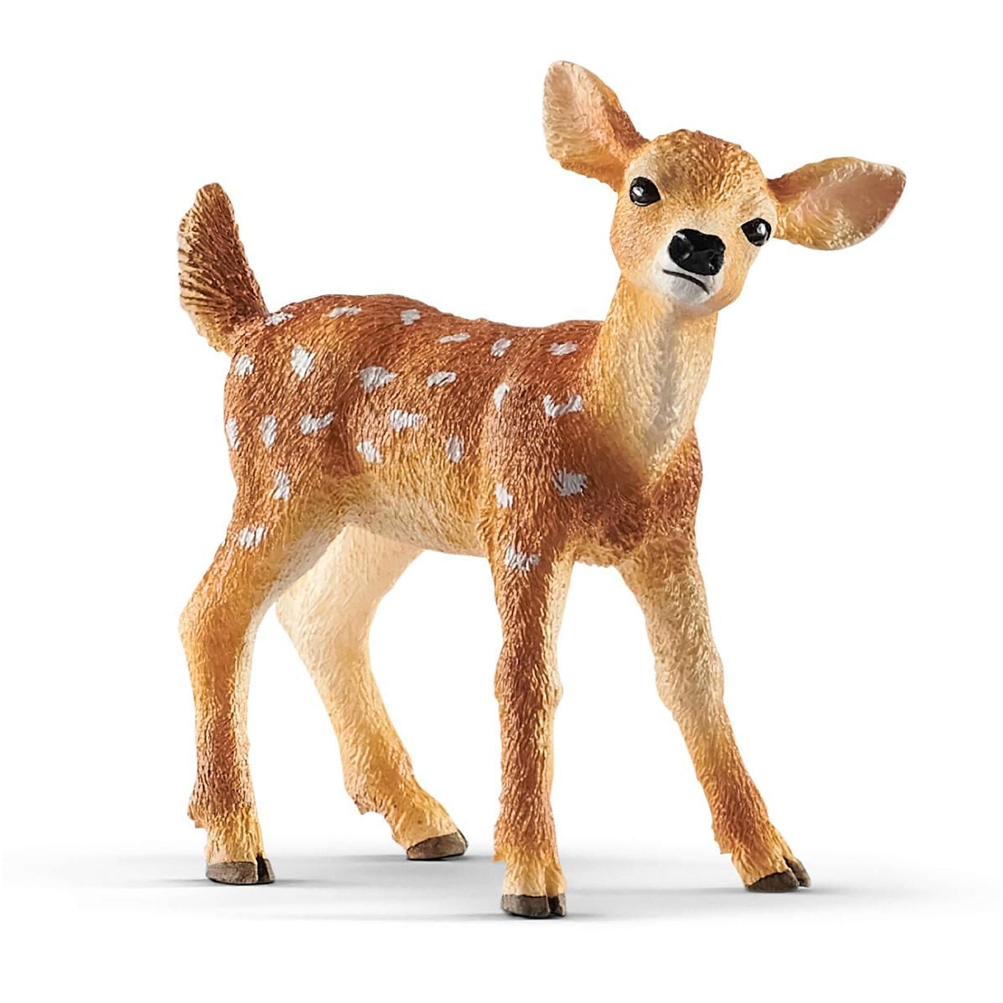 Schleich Wild Life White Tailed Fawn Toy Figurine