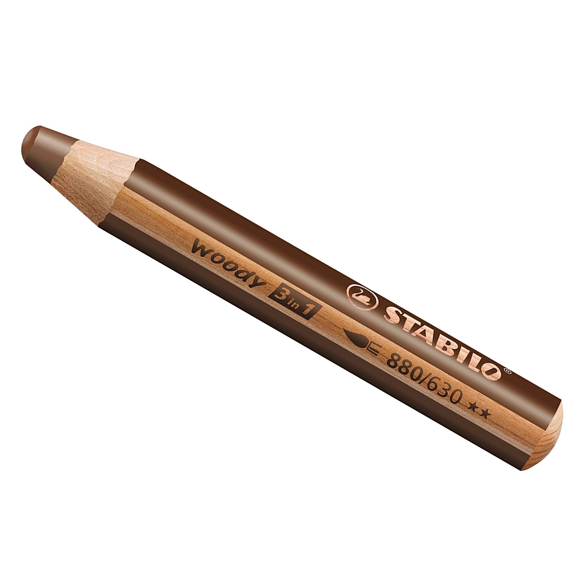 Stabilo Woody 3 in 1 Crayon Pencil – Single Colors