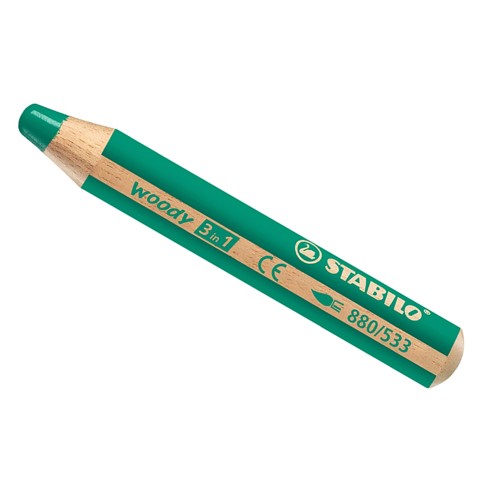 Stabilo Woody 3 in 1 Crayon Pencil – Single Colors