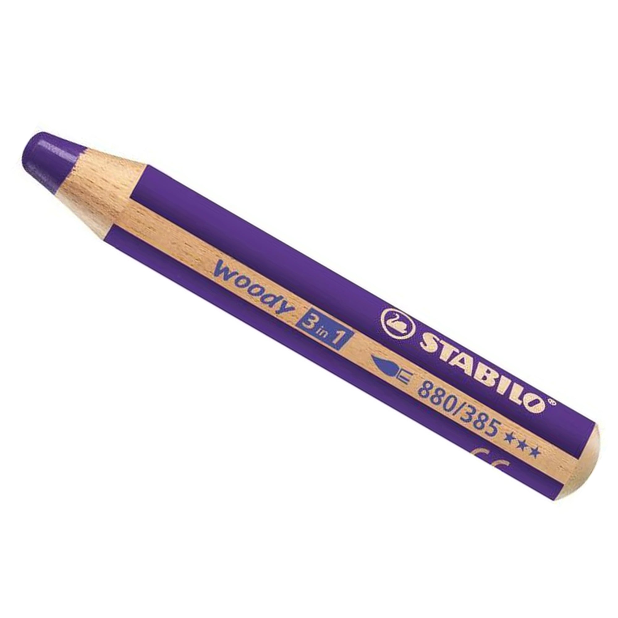 Stabilo Woody 3 in 1 Crayon Pencil – Single Colors