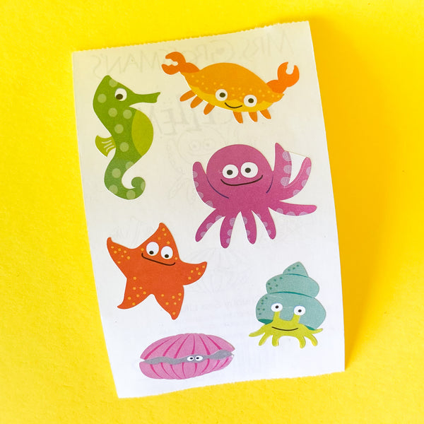 Chubby Sea Life Stickers on the Roll by Mrs. Grossman’s