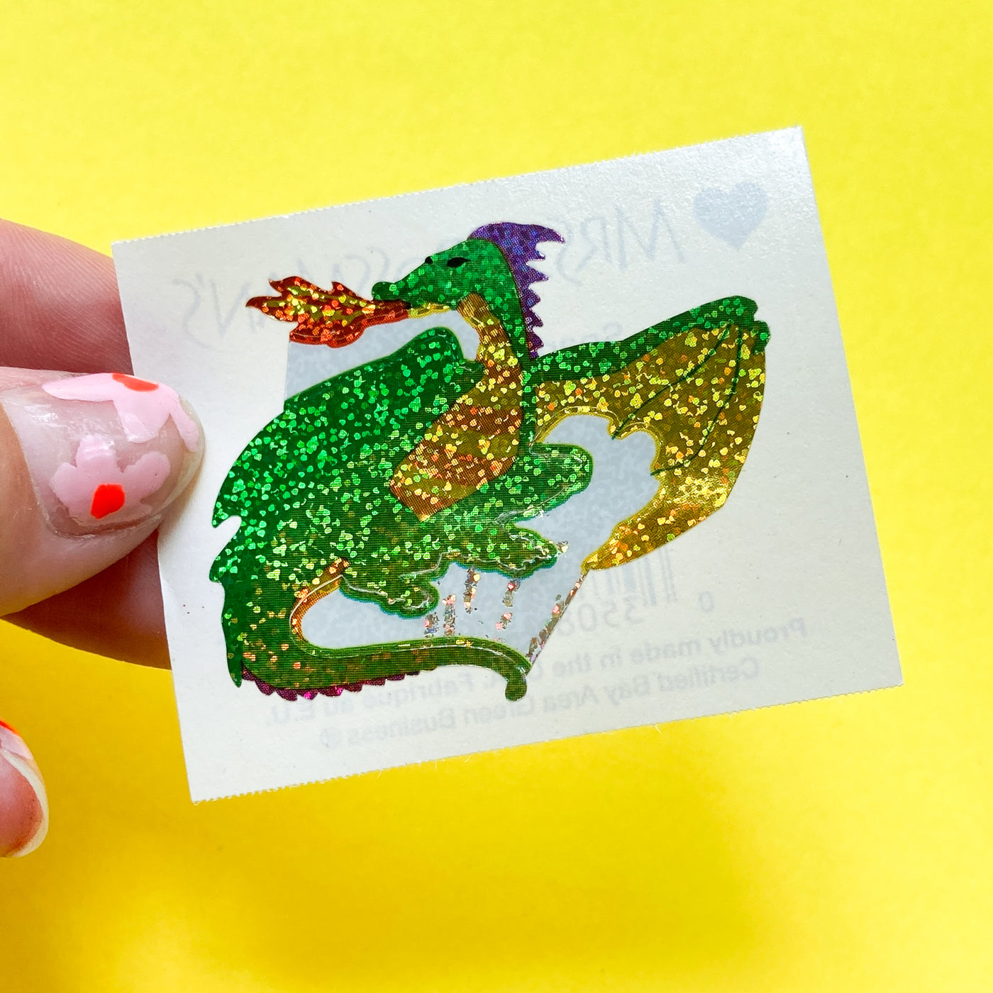 Dragon - Stickers on the Roll by Mrs. Grossman’s