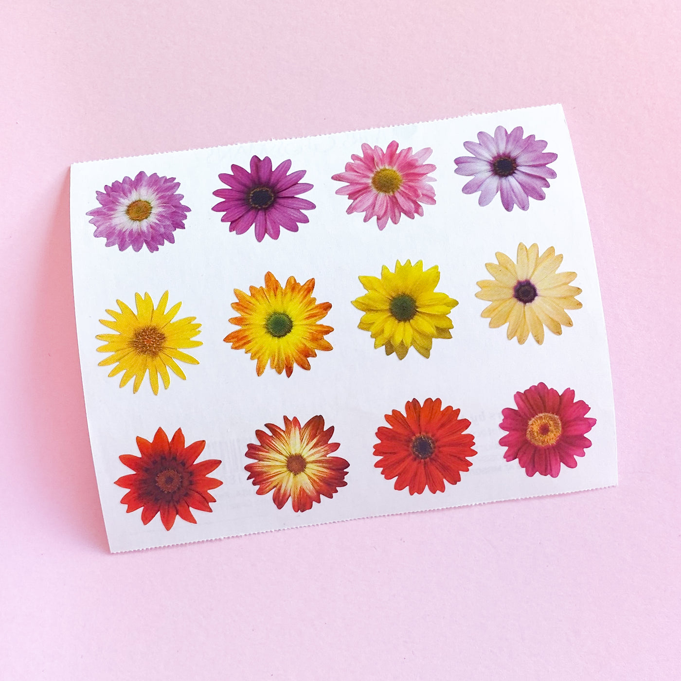 Flowers by the Dozen Stickers on the Roll by Mrs. Grossman’s