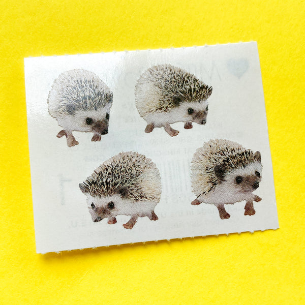 Hedgehogs - Stickers on the Roll by Mrs. Grossman’s