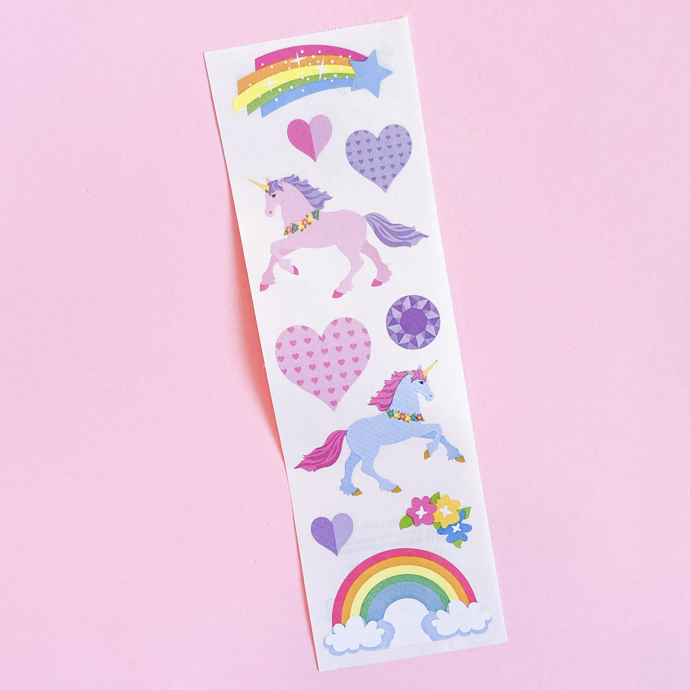 Unicorn Love - Stickers on the Roll by Mrs. Grossman’s