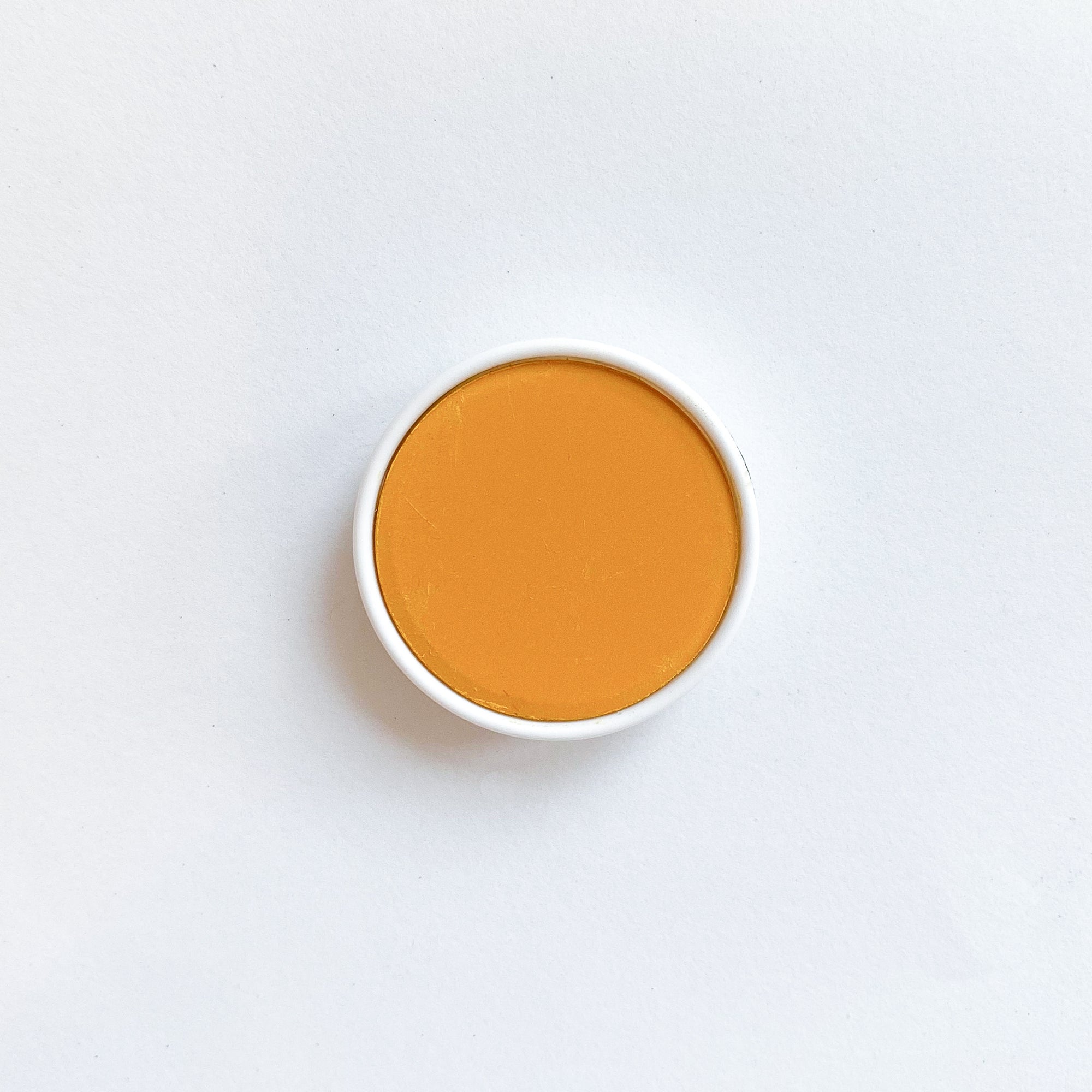 Stockmar Single Watercolor Replacement Puck in Golden Yellow Color