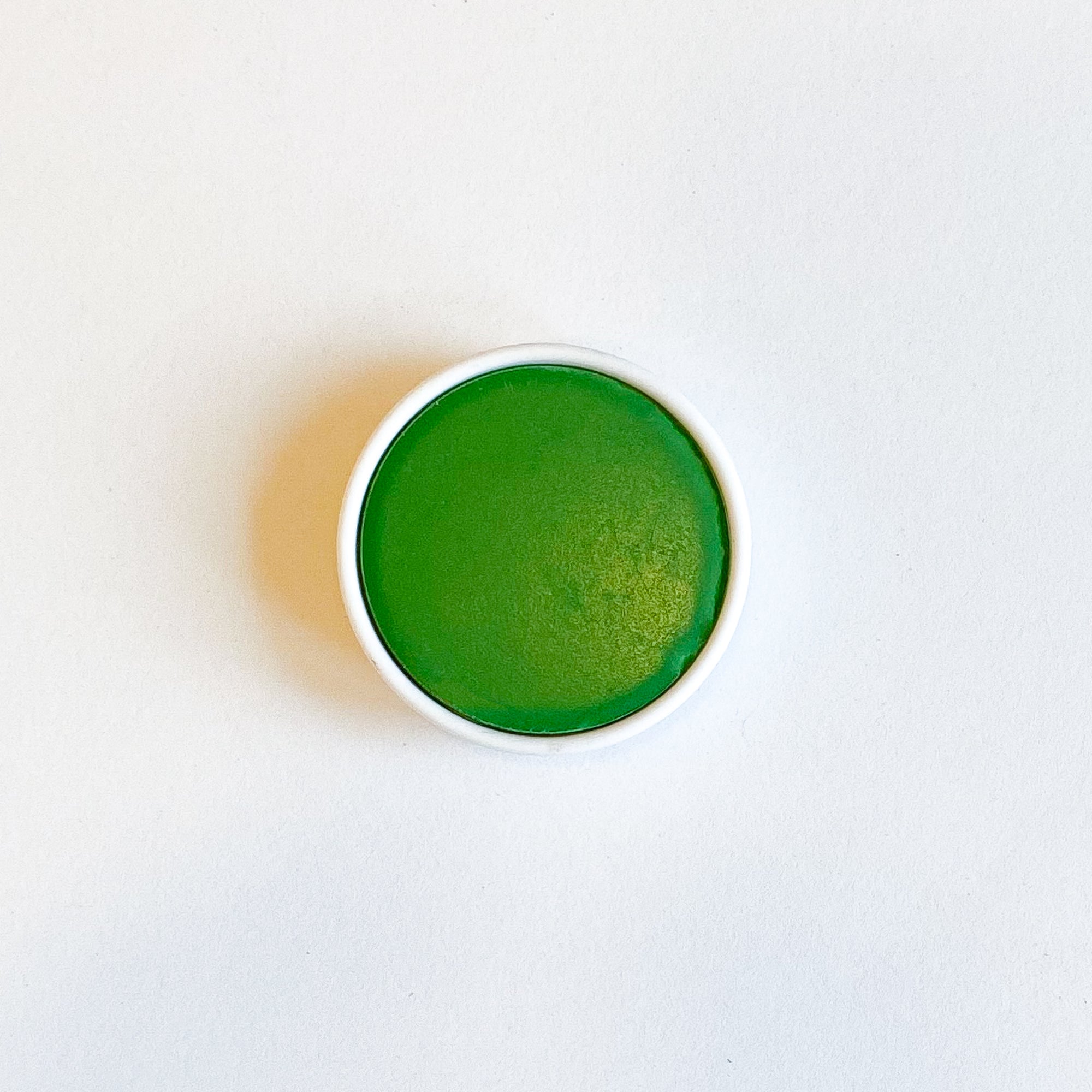 Stockmar Single Watercolor Replacement Puck in Sap Green Color