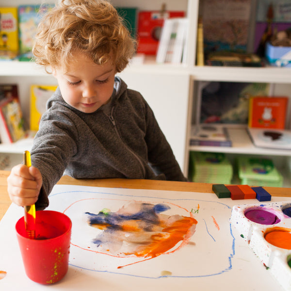 Tempera Paint Puck Refills Full Set 9 Colours Collage Collage