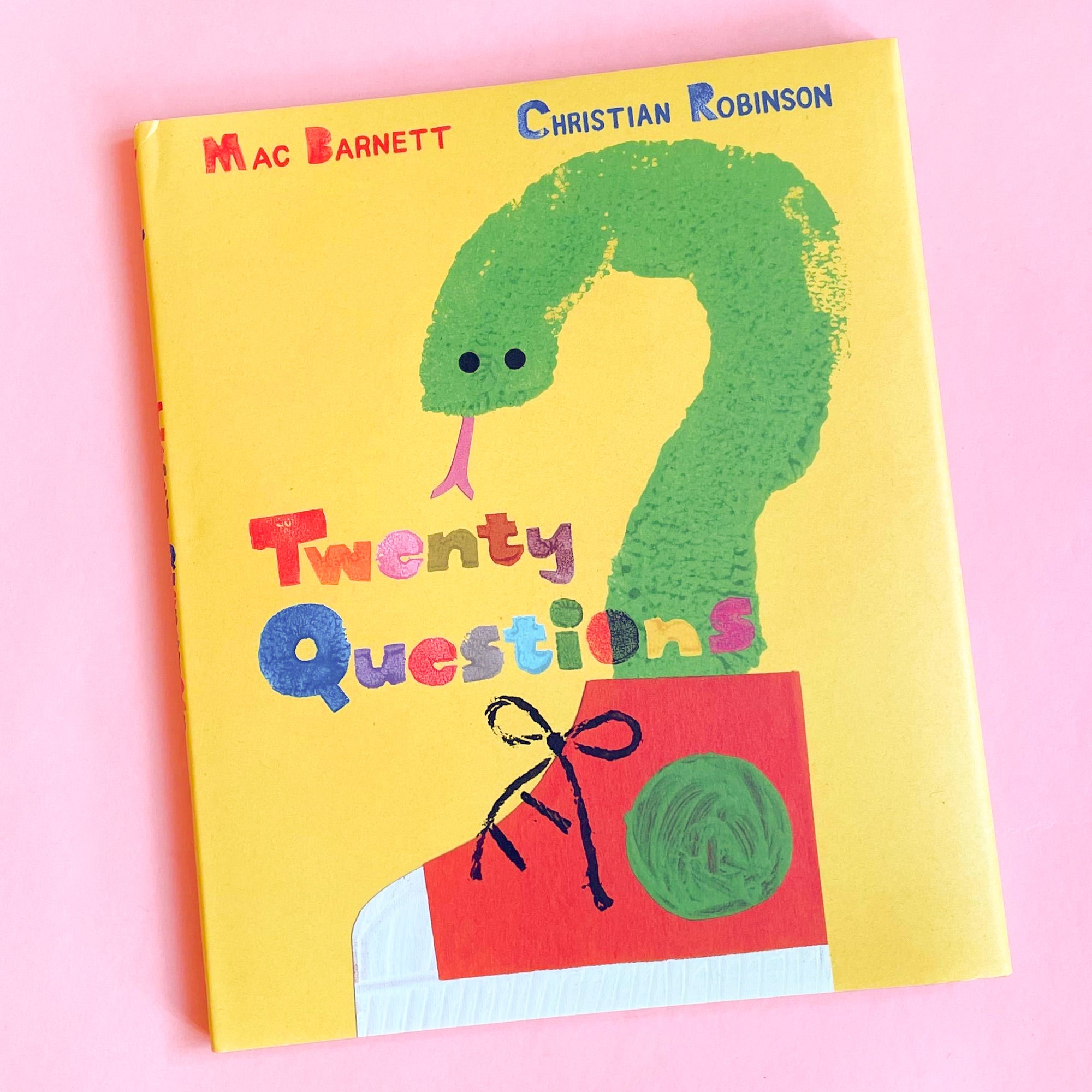 Twenty Questions by Mac Barnett and Christian Robinson