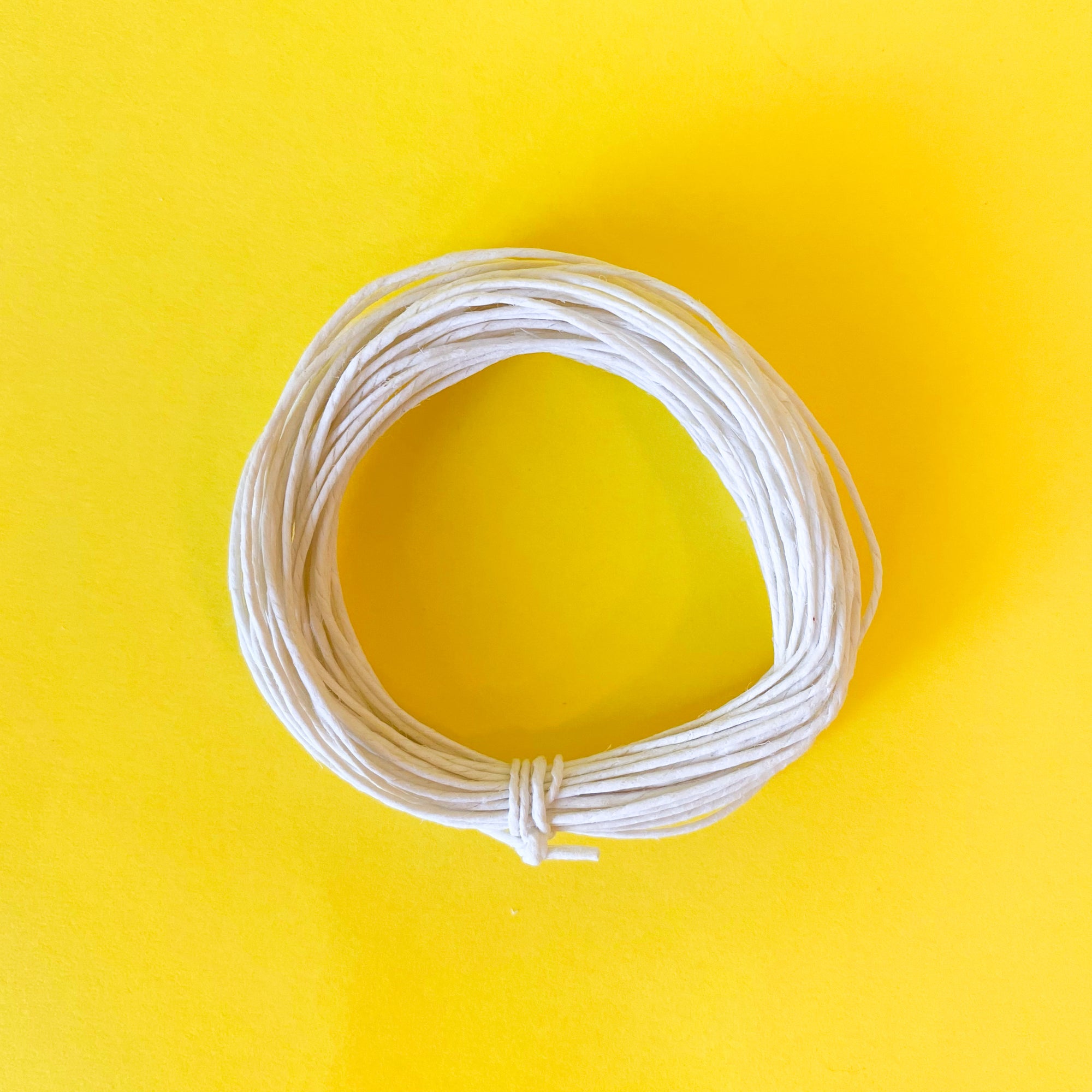 White Natural Hemp Cord