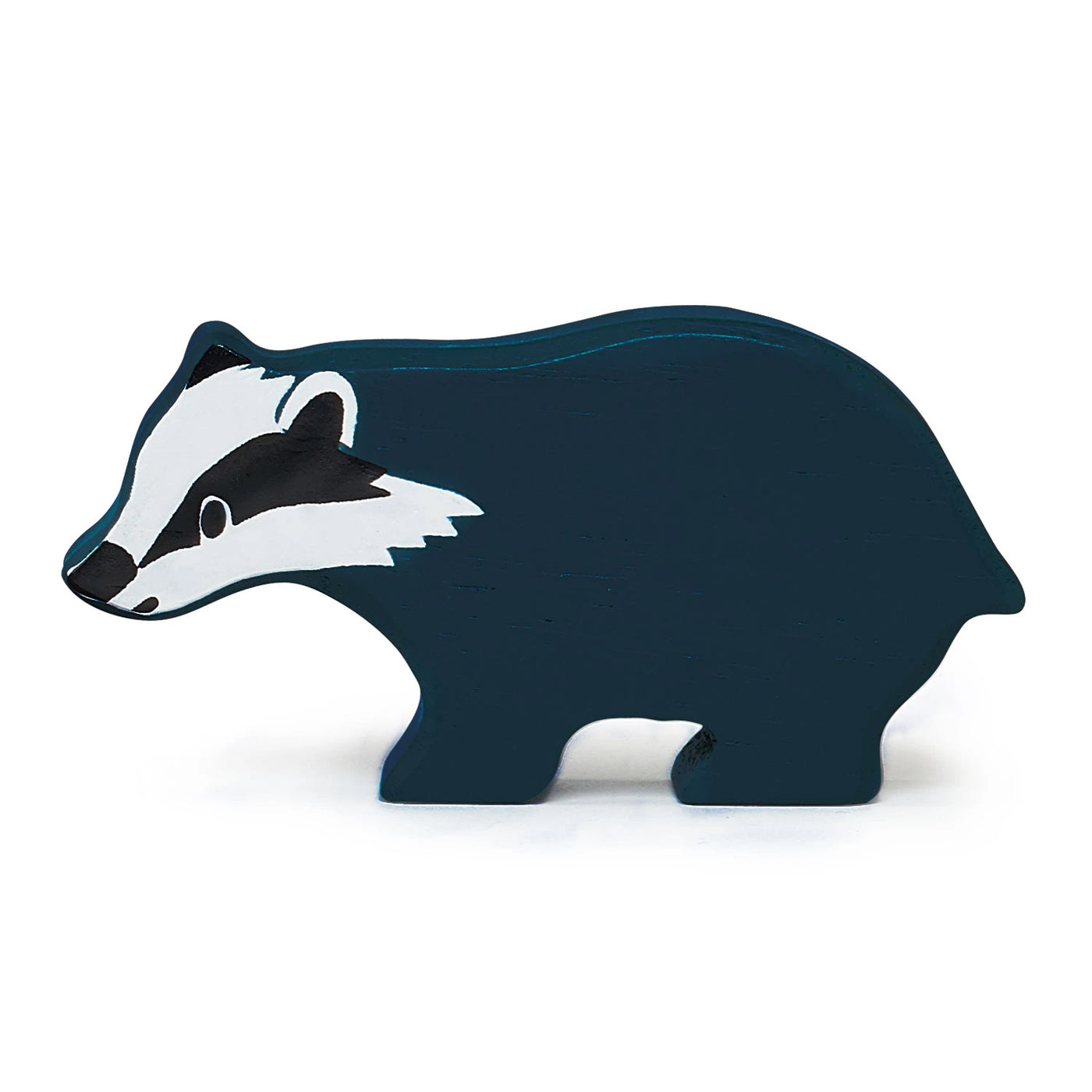 Wooden Woodland Badger Animal toy for kids made of eco-friendly wood