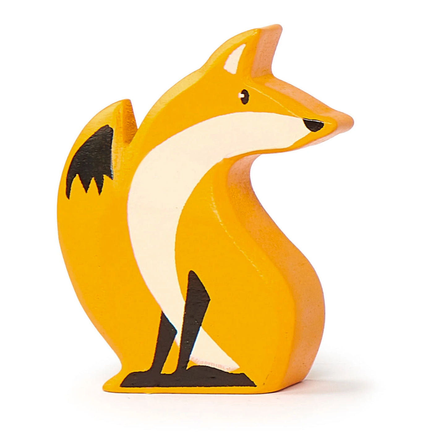 Wooden Woodland Fox toy for kids made of eco-friendly wood