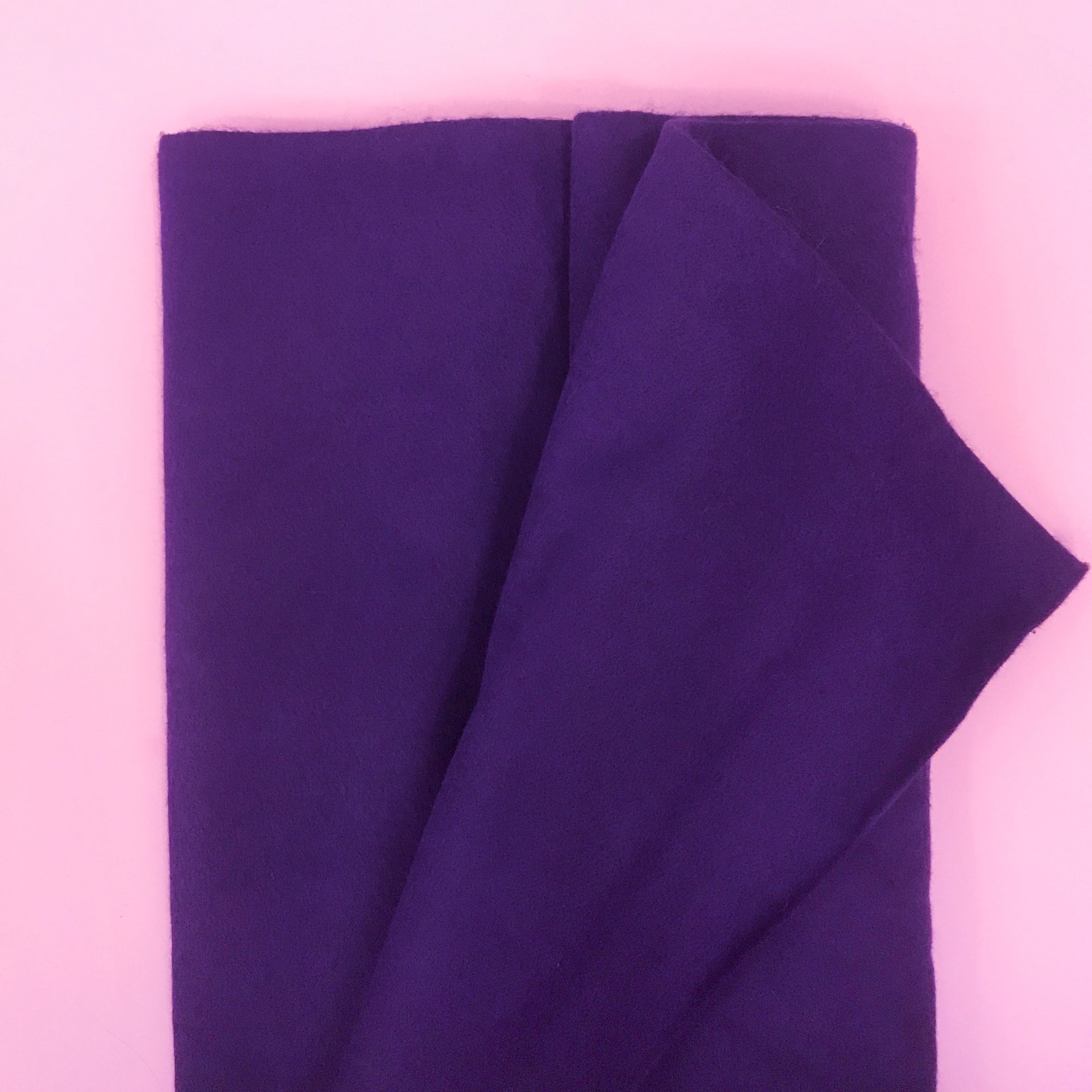 Grape wool craft felt by the meter