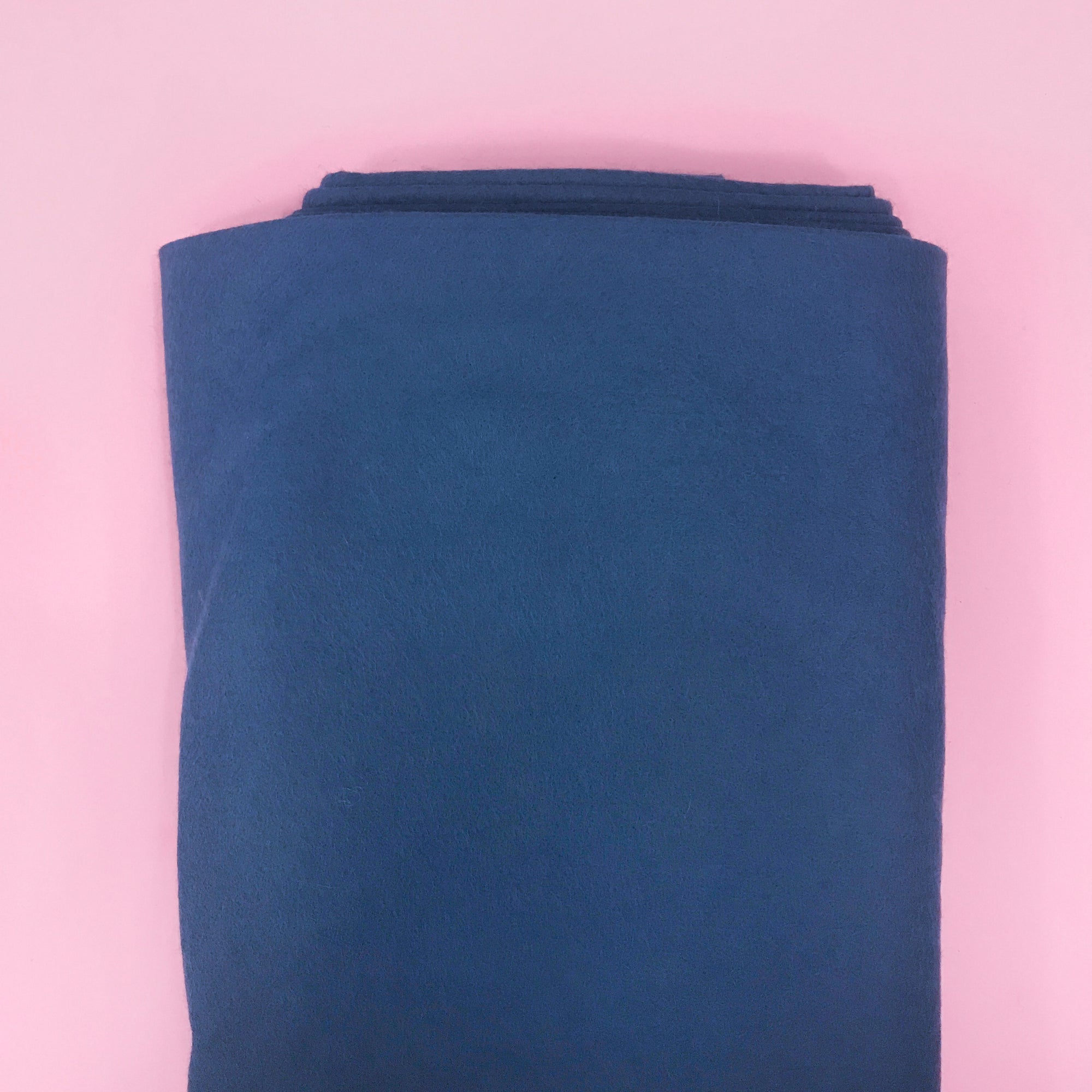 Slate Blue wool craft felt by the meter