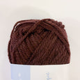 Acrylic Yarn for crafting in dark brown color