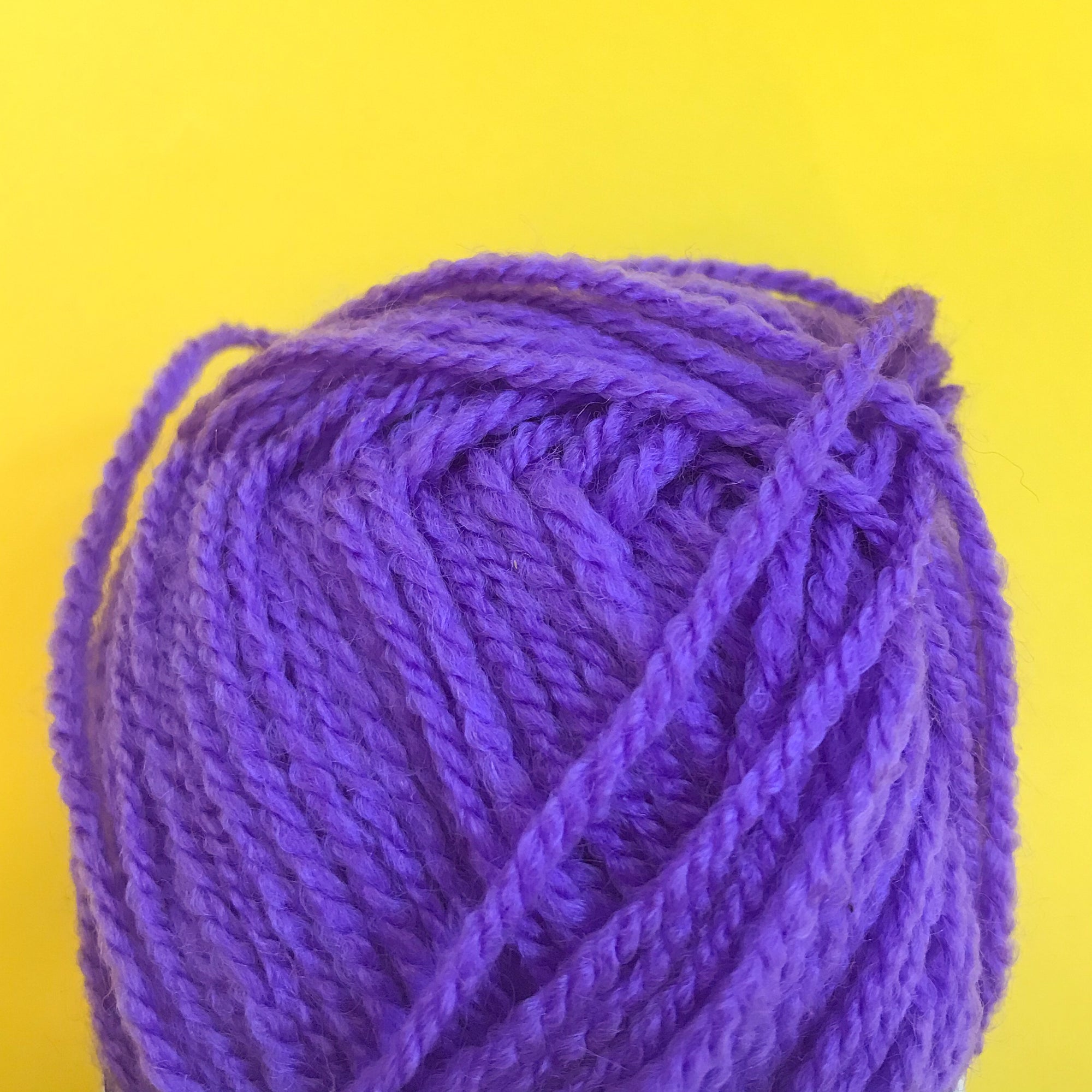 Grape Sherbert Solid Color Acrylic Yarn