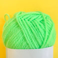 Neon Green Solid Color Acrylic Yarn
