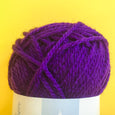 Purple Solid Color Acrylic Yarn